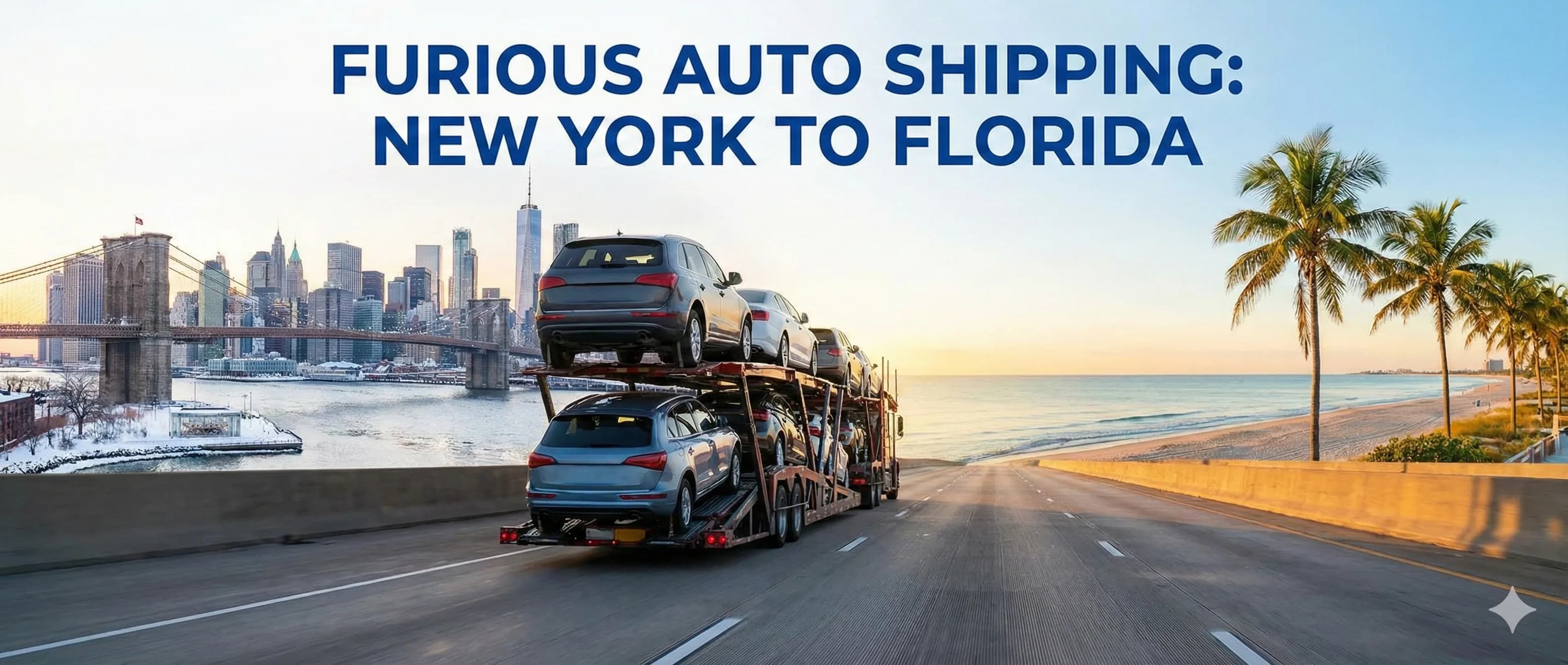 Car Shipping from New York to Florida: The Expert’s Guide & Cost Reality